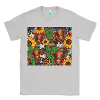 Moon Dust western cactus sunflower highlands cow Classic Tee - BarkalooDesign