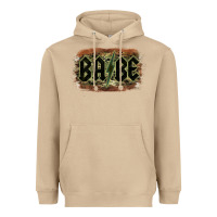 Mushroom Camouflage Patterned Babe Tried Heavyweight Hoodie - Bettercallsaul