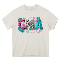 Cream cma Heavy Core Tee - texasbilliewilder