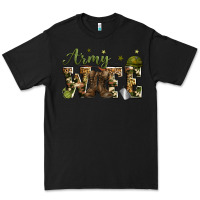 Black army wife Premium Tee - Zillion Design Studio