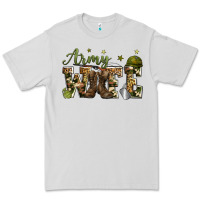Dove Grey army wife Premium Tee - Zillion Design Studio