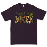 Plum army wife Premium Tee - Zillion Design Studio