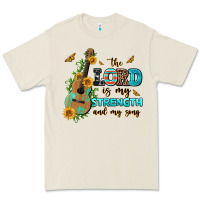 Bone the lord is my strength and my song guitar with su Premium Tee - AdoDesignShop