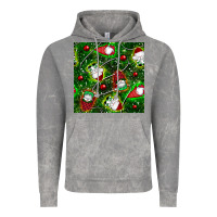 Cloud Rock christmas gnomes seamless pattern Vintage Hoodie - BundleAndBundleShop