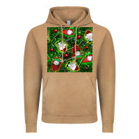 Vintage Camel christmas gnomes seamless pattern Vintage Hoodie - BundleAndBundleShop