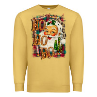 Antique Gold Christmas Ho Ho Ho Premium Sweatshirt - Bettercallsaul