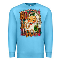 Ocean Blue Christmas Ho Ho Ho Premium Sweatshirt - Bettercallsaul