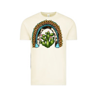 Vintage Arctic cactus rainbow Vintage Tee - JahusDesignShop