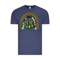 Vintage Denim cactus rainbow Vintage Tee - JahusDesignShop