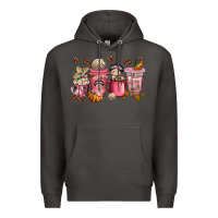 Smoke Cafecito y Chisme Coffee Cups Premium Hoodie - texasbilliewilder