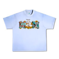 Grape Ice goat mom serape leopard cowhide goat family Urban Heavy Tee - Artiststas