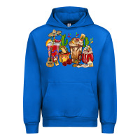 Cobalt Cino De Mayo coffee cups Mexico Urban Hoodie - HowdyJamesFarm