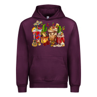 Mauve Wine Cino De Mayo coffee cups Mexico Urban Hoodie - HowdyJamesFarm