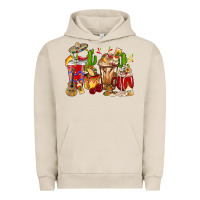 Pigment French Oak Cino De Mayo coffee cups Mexico Urban Hoodie - HowdyJamesFarm