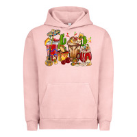 Pigment Salmon Cino De Mayo coffee cups Mexico Urban Hoodie - HowdyJamesFarm