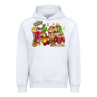 White Cino De Mayo coffee cups Mexico Urban Hoodie - HowdyJamesFarm
