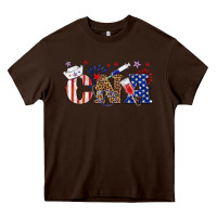 Chocolate Brown cna certified nursing Heavy Core Tee - texasbilliewilder