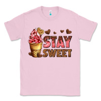Bubblegum Pink stay sweet Classic Tee - AdoDesignShop