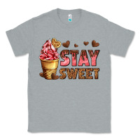 Heather Grey stay sweet Classic Tee - AdoDesignShop