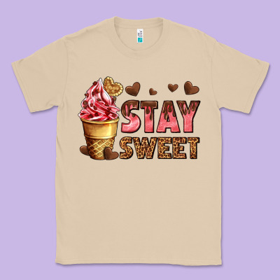 Stay Sweet Classic Tee Designed By Adodesignshop