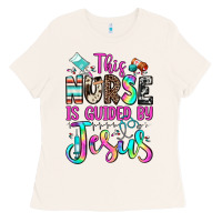 Bone this nurse is guided by jesus Ladies Tee - JahusDesignShop