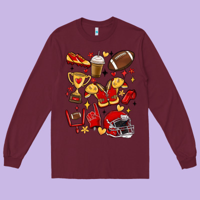 I'm A Hot Mess, Always Stressed,and Proudly A Foot Long Sleeve Tee Designed By Maliassmallbusiness