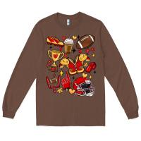 Chestnut i'm a hot mess, always stressed,and proudly a foot Long Sleeve Tee - MaliasSmallBusiness
