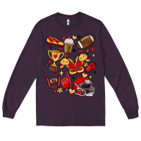 Plum i'm a hot mess, always stressed,and proudly a foot Long Sleeve Tee - MaliasSmallBusiness