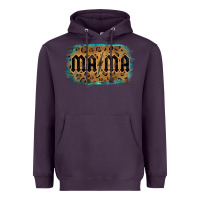 Plum Leopard Patterned Mama Tried Heavyweight Hoodie - Bettercallsaul