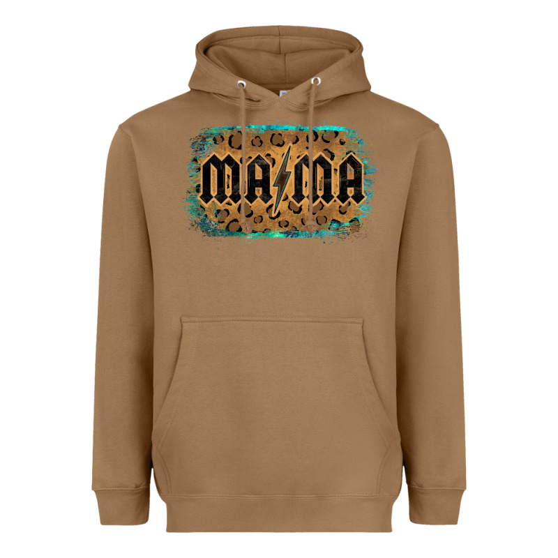 Leopard Patterned Mama Tried Heavyweight Hoodie by Bettercallsaul | Teevron