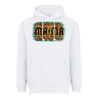 White Leopard Patterned Mama Tried Heavyweight Hoodie - Bettercallsaul