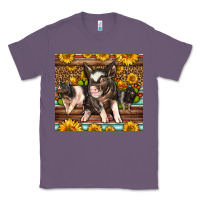 Lavender Western Cute Hampshire Pigs Classic Tee - LillyAllenDesigns