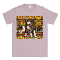 Lilac Western Cute Hampshire Pigs Classic Tee - LillyAllenDesigns