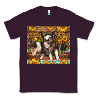 Plum Western Cute Hampshire Pigs Classic Tee - LillyAllenDesigns