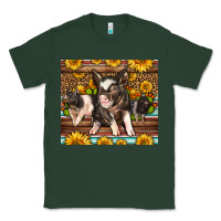 Sports Green Western Cute Hampshire Pigs Classic Tee - LillyAllenDesigns