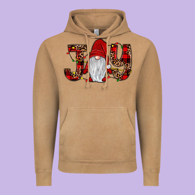 Joy Gnome Vintage Hoodie Designed By Jahusdesignshop