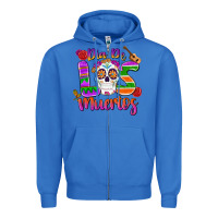 True Royal dia de los muertos Zipper Hoodie - MaliasSmallBusiness
