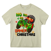 Mossy ho ho ho gamer Christmas Heavy Core Tee - BarkalooDesign