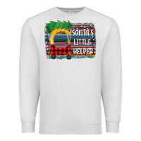 Oatmeal Heather santa little helper Premium Sweatshirt - Bettercallsaul