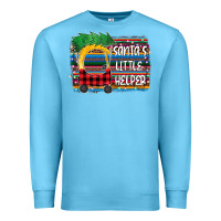 Ocean Blue santa little helper Premium Sweatshirt - Bettercallsaul