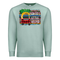 Seafoam santa little helper Premium Sweatshirt - Bettercallsaul