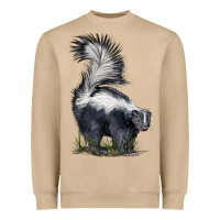 Mushroom skunk Heavyweight Sweatshirt - LillyAllenDesigns