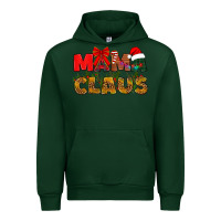 Forest Green Mama claus mother's day Urban Hoodie - HowdyJamesFarm