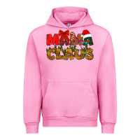 Fuchsia Pink Mama claus mother's day Urban Hoodie - HowdyJamesFarm