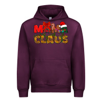 Mauve Wine Mama claus mother's day Urban Hoodie - HowdyJamesFarm