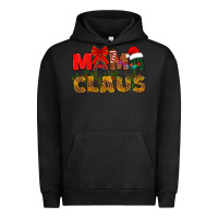 Pigment Black Mama claus mother's day Urban Hoodie - HowdyJamesFarm
