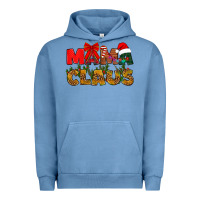 Pigment Pebble Blue Mama claus mother's day Urban Hoodie - HowdyJamesFarm
