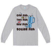 Moon Dust one fish two fish red fish boujee fish Long Sleeve Tee - MaliasSmallBusiness