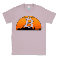 Lilac bitcoin new orleans retro sunset Classic Tee - Jasminsmagicworld