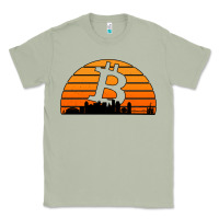 Matcha bitcoin new orleans retro sunset Classic Tee - Jasminsmagicworld